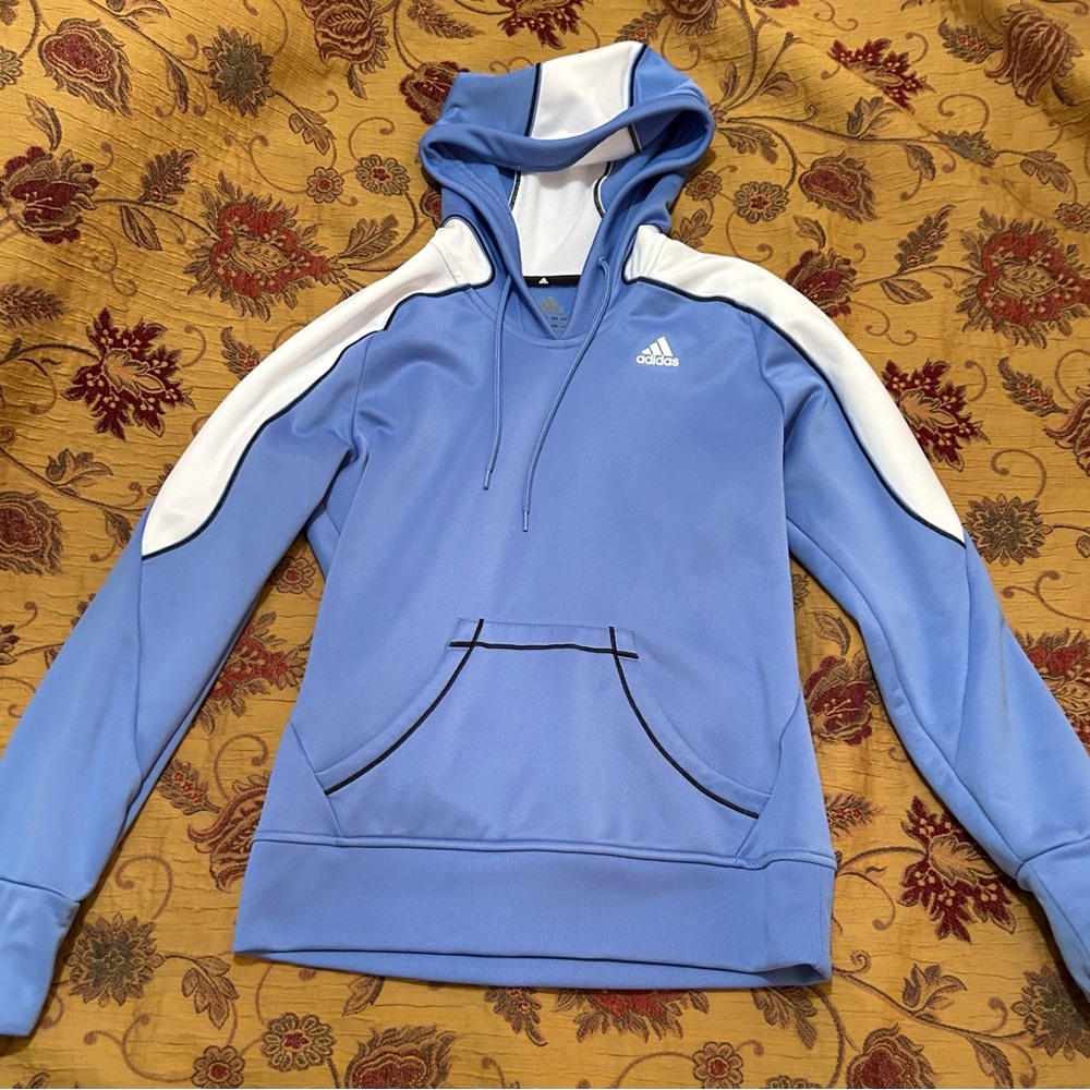 Adidas sweatshirt with hoodie size small